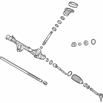 OEM 2020 Hyundai Sonata Gear Assembly-Steering - 56500-L0000