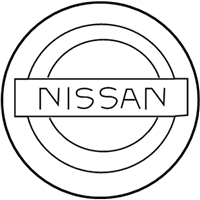 OEM 2012 Nissan Titan Disc Wheel Ornament - 40342-9FF0A