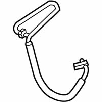 OEM 2013 Honda Ridgeline Hose, Discharge - 80315-SJC-A01