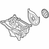 OEM 2014 BMW 535d xDrive Oil Vacuum Pump Unit - 11-41-7-823-009