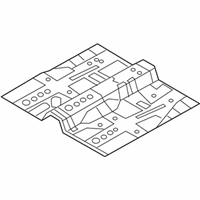 OEM 2011 Hyundai Sonata Panel Assembly-Center Floor - 65110-3S000