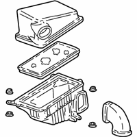 OEM 1997 Chevrolet Malibu Cleaner Asm-Air - 25171392