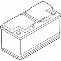 OEM 2022 BMW M235i xDrive Gran Coupe Batteries - 61218720722