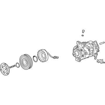 OEM 2022 Cadillac CT4 Compressor - 84441372