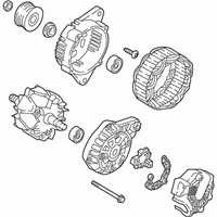 OEM 2018 Hyundai Elantra GT Alternator Assembly - 37300-2E320