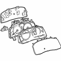 OEM 2003 Lexus GX470 Meter Assy, Combination - 83800-6E151