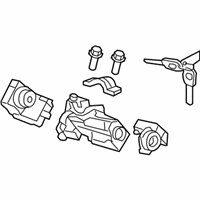 OEM Honda Lock Assy., Steering - 35100-SAA-901