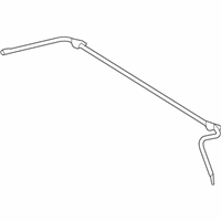 OEM 2007 Mercury Montego Stabilizer Bar - 6G1Z-5A772-A