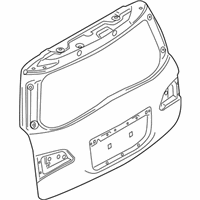 OEM 2021 Infiniti QX80 Door Assy-Back - K010M-6GWMA