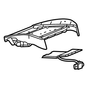 OEM 2020 Cadillac CT4 Passenger Discriminating Sensor - 84849648