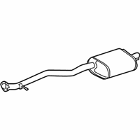 OEM 2014 Lexus IS250 Exhaust Tail Pipe Assembly, Left - 17440-31170