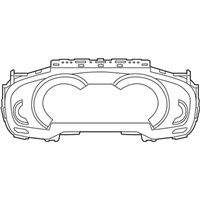 OEM BMW M5 Multifunctional Instrument Display - 62-10-8-093-979