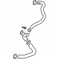 OEM 2022 Cadillac XT4 By-Pass Hose - 55509175