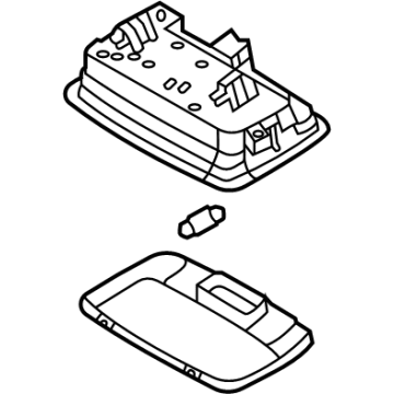 OEM Kia Sorento Lamp Assembly-Room - 92850C5000GYT