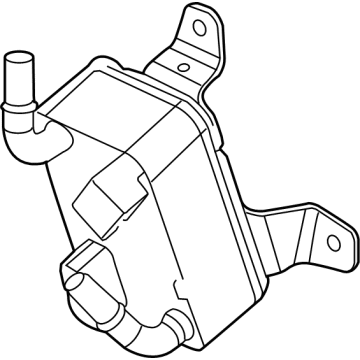 OEM Cadillac CT4 Transmission Cooler - 24287469