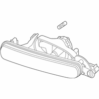 OEM 2001 BMW 325xi Fog Lights, Right - 63-17-6-908-284