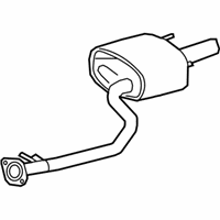 OEM 2022 Lexus RC350 Exhaust Tail Pipe Assembly - 17430-31D50