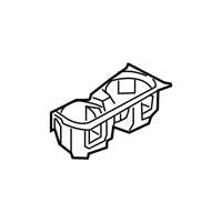 OEM 2018 BMW M550i xDrive Drink Holder, Centre Console - 51-16-6-833-813