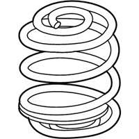 OEM 2013 GMC Terrain Coil Spring - 20827083