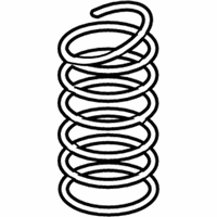 OEM Infiniti G25 Front Spring - 54010-JK12C