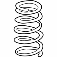 OEM 2008 Honda Element Spring, Rear - 52441-SCV-A91