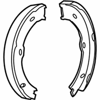 OEM Dodge Sprinter 2500 Parking Brake Rear Shoes - 68019140AB