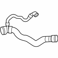 OEM BMW X3 HOSE, RADIATOR-ENGINE - 17-12-8-670-667