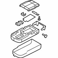 OEM 2008 Lincoln Town Car Armrest Assembly - 9W1Z-5467112-AA