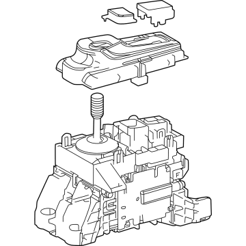 OEM Lexus NX250 FLOOR SHIFT ASSY, TR - 33550-78030