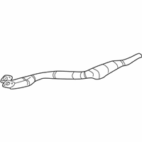 OEM BMW 740i Catalytic Converter - 18-30-1-745-012