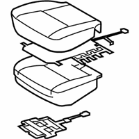 OEM 2010 Lexus GS450h Front Seat Set - 71001-3AP00-A3