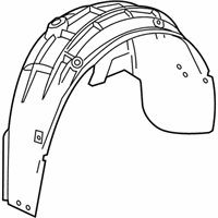 OEM GMC Wheelhouse Liner - 84700609