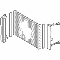 OEM 2013 Toyota Matrix Radiator Assembly - 16410-0T031