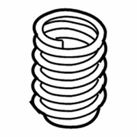 OEM BMW 535i xDrive Front Coil Spring - 31-33-6-768-102