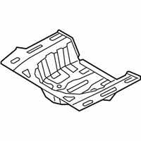 OEM Hyundai Azera Panel Assembly-Rear Floor, Rear - 65513-3R000