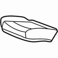 OEM Saturn Pad Asm-Rear Seat Cushion - 15899652