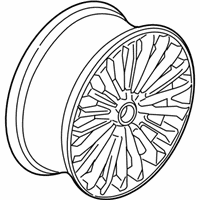 OEM 2020 Ford Police Responder Hybrid Wheel, Alloy - GS7Z-1007-A