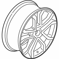 OEM 2020 Ford Police Responder Hybrid Wheel, Alloy - KS7Z1007C