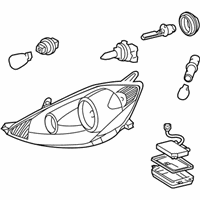 OEM 2006 Toyota Sienna Composite Assembly - 81110-AE040