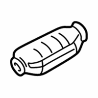 OEM Nissan NX Three Way Catalytic Converter - 20800-56G27