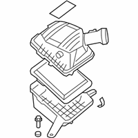 OEM 2009 Hummer H3 Cleaner, Air - 25940117