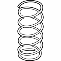 OEM Infiniti Rear Suspension Spring - 55020-1MD3A