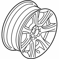 OEM 2014 BMW 428i xDrive DISK WHEEL, LIGHT ALLOY, IN - 36-11-6-889-182