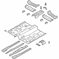 OEM 2020 Lincoln Corsair PAN ASY - FLOOR - LX6Z-7811135-A