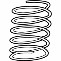 OEM 2008 Hyundai Tiburon Spring-Rear - 55330-2C110