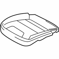 OEM 2021 BMW i3s Seat Upholstery, Right - 52-10-7-388-649