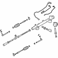 OEM 2006 Infiniti M45 Power Steering Gear & Linkage Assembly - 49001-EH100