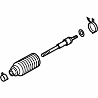 OEM 2009 Infiniti M35 Socket Kit-Tie Rod, INR - 48521-EG028