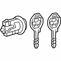 OEM 2009 Toyota RAV4 Cylinder & Keys - 69057-02150