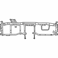 OEM 2012 Dodge Charger REINFMNT-Instrument Panel - 4780921AC